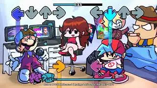fnf super funkin galaxy, Wii Modder, spg64 vs bf