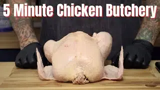 How To Cut A Whole Chicken In Under 5 Minutes!