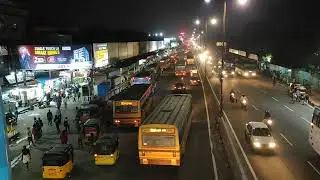 Tambaram Bus Stand | Gst Road | Tambarm Railway Station Bridge...