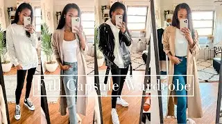 Fall Capsule Wardrobe | Easy Fall Outfit Ideas