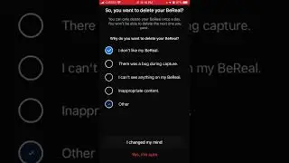 Deleting my latest BeReal - guide how to do it