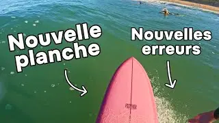 RAW Surf session - Nouvelle planche, nouvelles erreurs