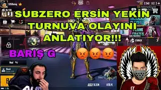 BARIŞ G - SUBZERO(Alihan) FURY TURNUVA OLAYINI ANLATIYOR!!!