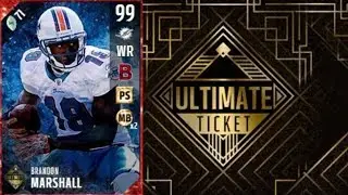 Ultimate Ticket Brandon Marshall | Player Review | Madden 17 Ultimate Team Gameplay