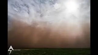 Haboob in Ropesville, TX on March 22, 2021 / Пыльная буря в штате Техас 22 марта 2021