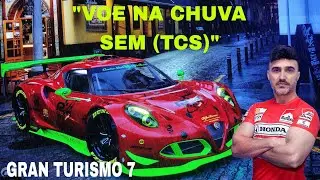 GRAN TURISMO 7, VOLTA DE REFERÊNCIA NA CHUVA PESADA SEM 