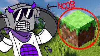 how a DIRT BLOCK made me rage quit in Minecraft