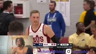EMONI BATES AND SAM MERRILL ARE THE CAVS FUTURE 48 POINTS COMBINED VS GRIZZLIES REACTION