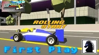 PC First Play - Formula Retro Racing - Arcade - City Loop