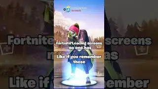 Fortnite Loading Screens NO ONE HAS 😭 #shorts