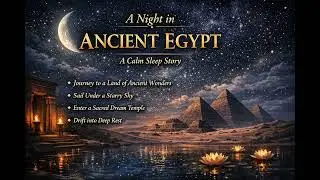 Fall Asleep Fast | A Peaceful Night in Ancient Egypt | Sleepy Science