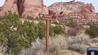 First Trail at Moab: Steel Bender to Pictographs of Aliens at the Native Heritage Site