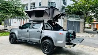 Lều nóc xe Oto | Lều nóc xe bán tải | Lều nóc bán tải giá rẻ