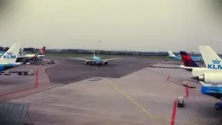 Timelapse - Amsterdam Schiphol Panorama Terrace | 40 minutes condensed to 3 minutes