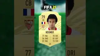 Jules Kound&eacute; FIFA 19 - FIFA 23 Evolution | Kounde #fifa23 #eafc24 #fc24 #fifa24 #football #barcelona