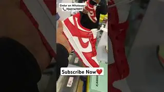 Nike Sb dunk red panda #shorts