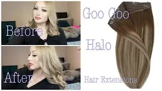GOO GOO Halo Hair Extensions! I love them!