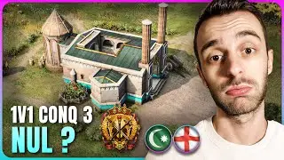 Je REGRETTE d’avoir fait ce bâtiment d'âge !! Gameplay 1V1 Conq + AOE 4