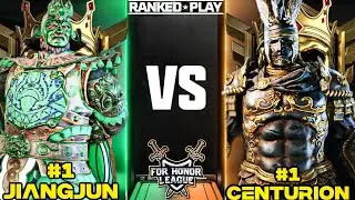 NUMBER 1 RANKED CENTURION VS NUMBER 1 RANKED JIANGJUN! FOR HONOR