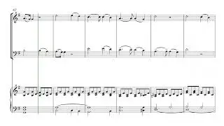 Panis Angelicus for Piano Trio (sheet music PDF)