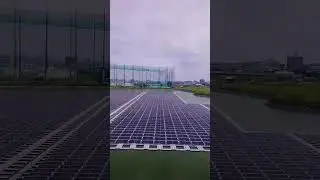 Solar panels floating on water #renewablenergy #solar #japan #sdgs  #technology #cleantech