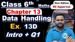 Class 6 RS Aggarwal Chapter 13 Data Handling Ex 13D | Stem and Leaf Plot
