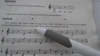 CIDEArt Música/Tutorial/ Pentagrama: Dandelot Lección 1 clave de sol/2020