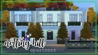 NOTTING HILL APARTMENT #1 🇬🇧 [the sims 4 italia speed build]