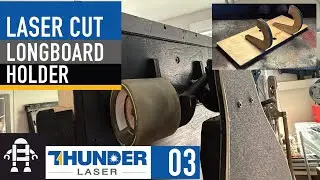 Держатель для скейтборда с лазерной резкой Thunder Laser Nova Plus 80 Вт