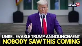 Trump Indicates At World War 3 | President Delivers Urgent Global Address | White House LIVE | N18G