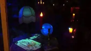 S&eacute;ance Scene at Fillmore Graves Home Haunt