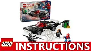 How to build LEGO Marvel 76309 - Spider-Man vs. Venom Muscle Car (Step-by-Step Tutorial)