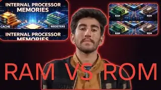 Types Of Main memory.| RAM VS ROM.| Cache Vs Register.