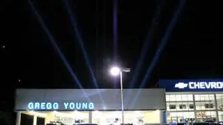 Skybeam Searchlight 4 Beam Skytracker Style Light at Gregg Young Chevrolet