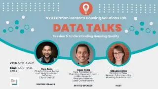 Data Talks 5: Understanding Housing Quality