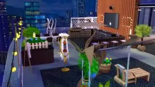 The sims 4 penthouse #thesims4 #EAgames #arabsimmer