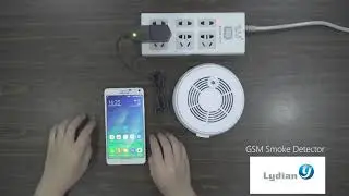 GSM Smoke detector Video lydian
