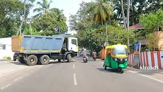Drive from Kazhakootam to Aakulam via Kulathoor, Manvila, College of Engineering (CET)