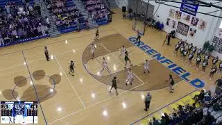 Greenfield-Central High School vs Pendleton Heights High School Mens Varsity Basketball