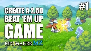 [RPG Maker MZ] Create a 2.5D Beat 'Em Up Game &ndash; Part 1: Visual Building