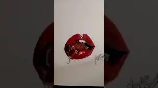 hyper realistic lips#hotlips #lipsync #lipsketch #shortnow #fyp#foryoupage #sketchart #btsshorts