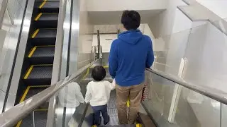 〇【Japanese Escalator】いつも！・三菱エスカレーター