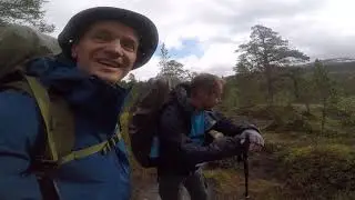 Tjukken & Lillebror i Rago 2018. Hiking and fishing in Rago nasjonalpark.