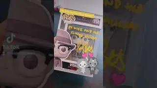 Grail Call! Paul Bettany Signed Pop #grail #marvel #funko #funkopop #funkoaddict #autograph