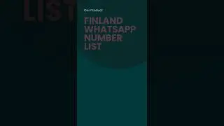 Finland WhatsApp Number List | Bulk Email Data