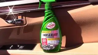 Turtle Wax Dash & Glass Interior Cleaner - It's A Winner!