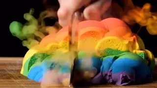 1 MINUTE AI ASMR CLOUD CUTTING COMPILATION