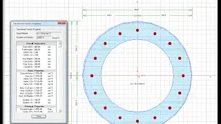 CSI Column-Design of Column with Pipe Section