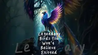 Legendary Mythical Birds You Won&rsquo;t Believe Existed  #mythologyshorts #mythicalcreatures #myths