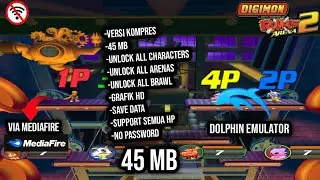 Main Game Digimon Rumble Arena 2 Offline (45MB) Ukuran Kecil Android Gameplay